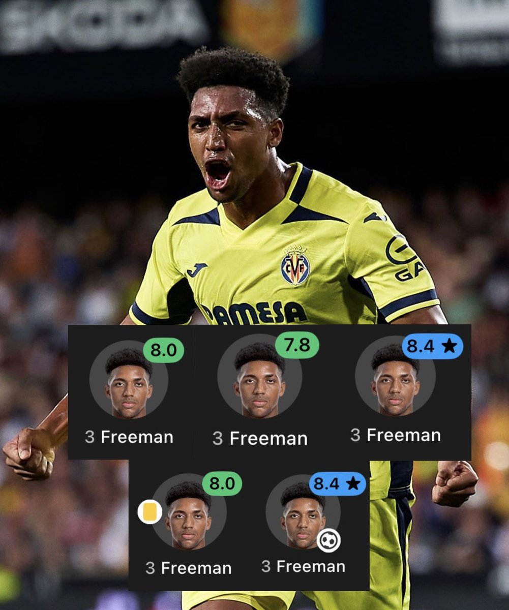 USMNTOtaku's tweet photo. Just an absolute demon. 🔥 

Alex Freeman in his last five games in La Liga for Villarreal. 🟡🇺🇸 https://t.co/Ig75XED7Ja
