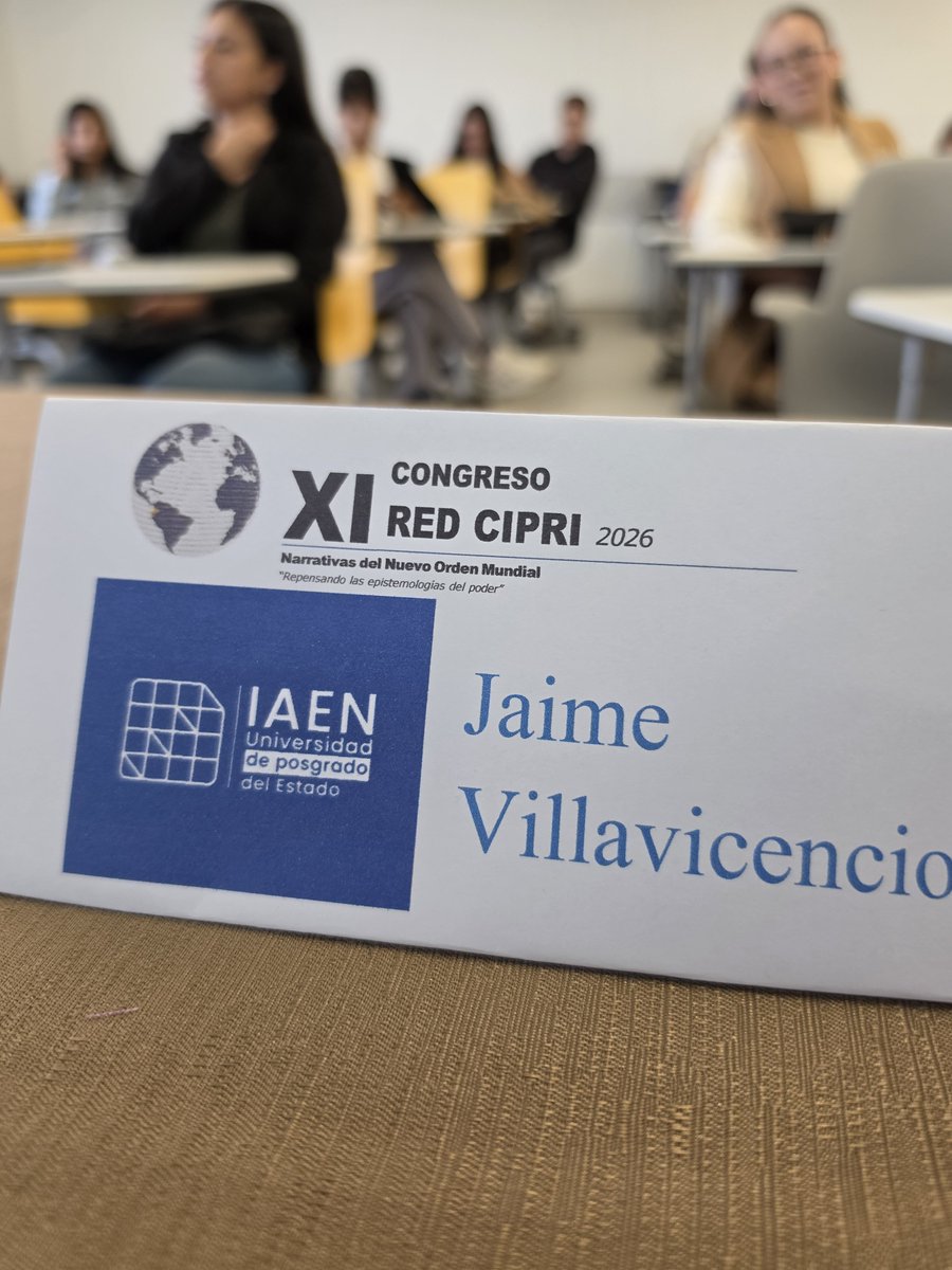 AVVOCATI_Ec's tweet photo. 🌐🎓⚖️ #Avvocati_EstudioLegal presente en el XI Congreso #CIPRI2026

Nuestro gerente, Mgs. Jaime Villavicencio, participó en la Mesa de Mujeres y representación política, con el tema “Obligatoriedad de la participación política de la mujer”, desde la @utpl. https://t.co/jZK7irb1oi