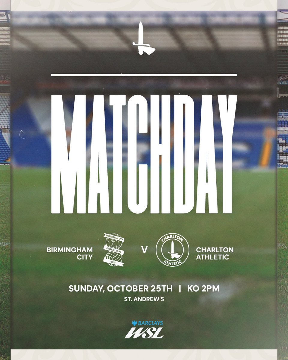 CAFCWomen's tweet photo. Back in WSL action 🙌

It’s matchday in Birmingham 🗡️

#cafc https://t.co/VAjwlYMhN5