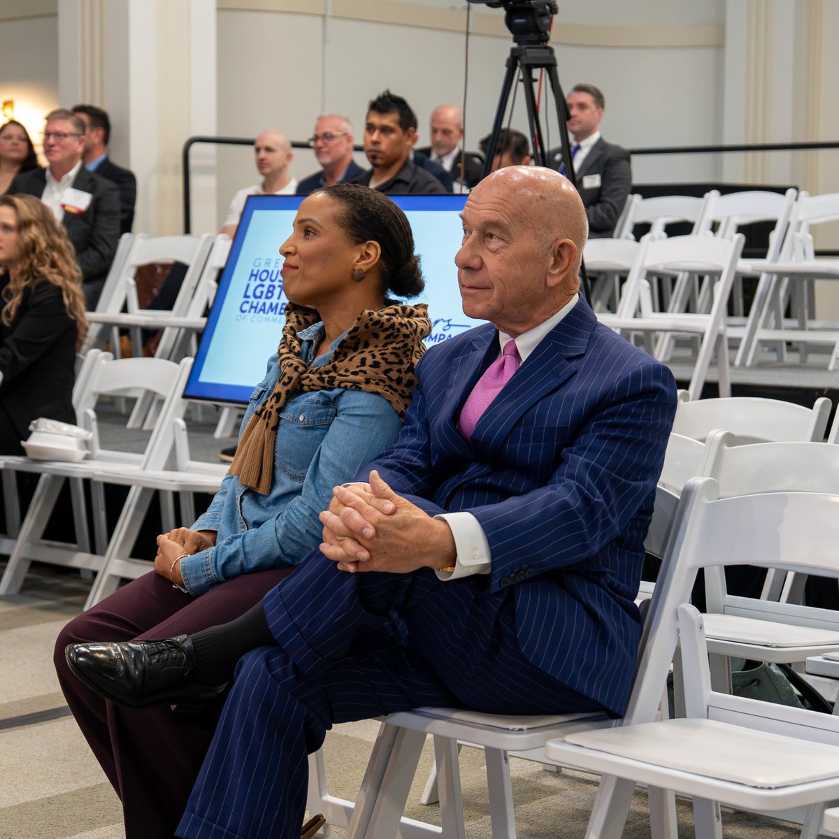 houmayor's tweet photo. I joined the Greater Houston LGBTQ+ Chamber of Commerce for its inaugural Chamber Day at City Hall. Thank you to Council Member Mario Castillo and the Chamber for connecting LGBTQ+ and allied business owners with City government. https://t.co/EUgfauhfUS