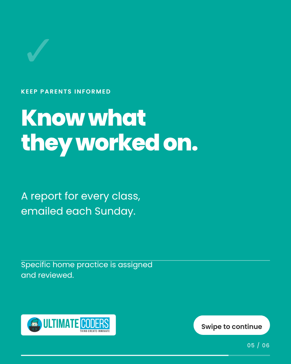 ultimatecoders's tweet photo. A free assessment helps identify a starting point. In-person lessons make room for explaining the thinking, not only giving an answer.

Explore Ultimate Math: https://t.co/J6AJ1su5bw

2/2 https://t.co/1tU9rM4SZ7