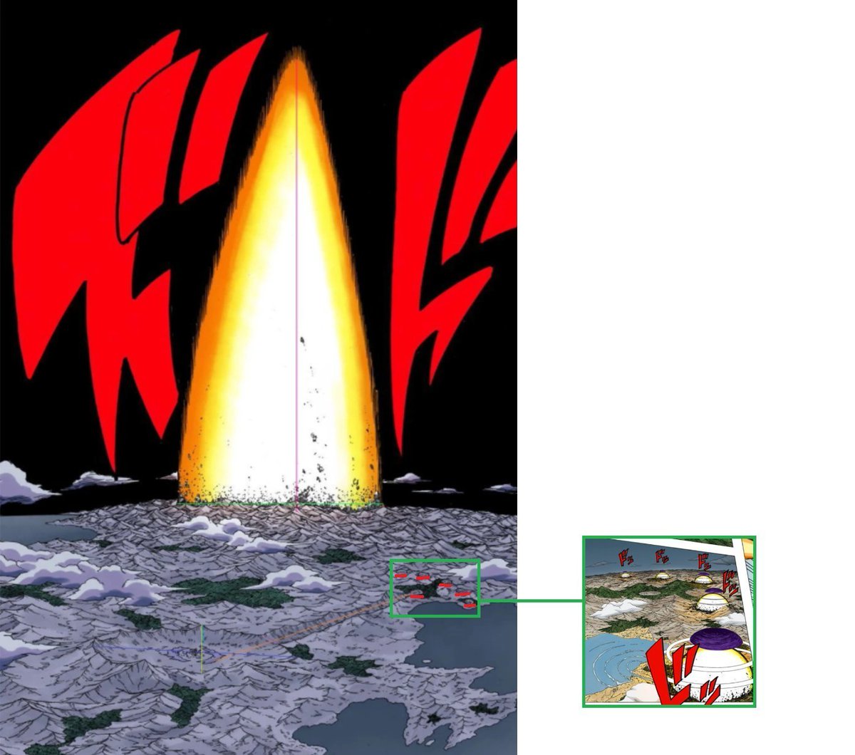 BlancosFrosty7's tweet photo. @Kurohige_top1 This explosuon alone is bigger than elbaf https://t.co/0PnsE6zSoe