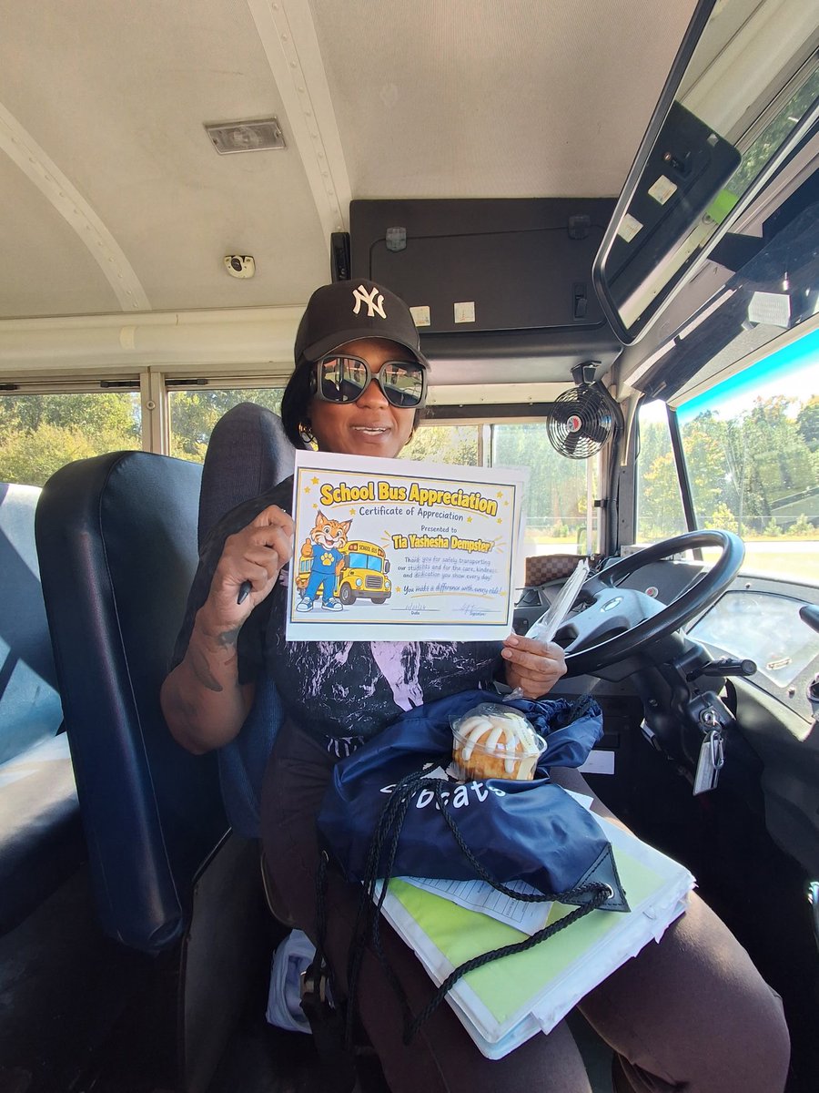 BethlehemES_HCS's tweet photo. Happy Bus Driver Appreciation Day! Thank you for safely carrying our most precious cargo to school and home each day. Your care, patience, and dedication keep our Bobcats rolling!  @TransportHcs 🚍 https://t.co/pHAWL9q0fJ