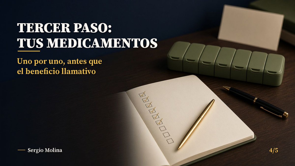 miamor66's tweet photo. Tercer paso: revisa tus medicamentos, uno por uno. Un beneficio llamativo no sirve de mucho si tu médico o tu medicina quedan fuera. Decidir con información es mejor que decidir por un titular. 4/5 https://t.co/QNTRHPaDGb