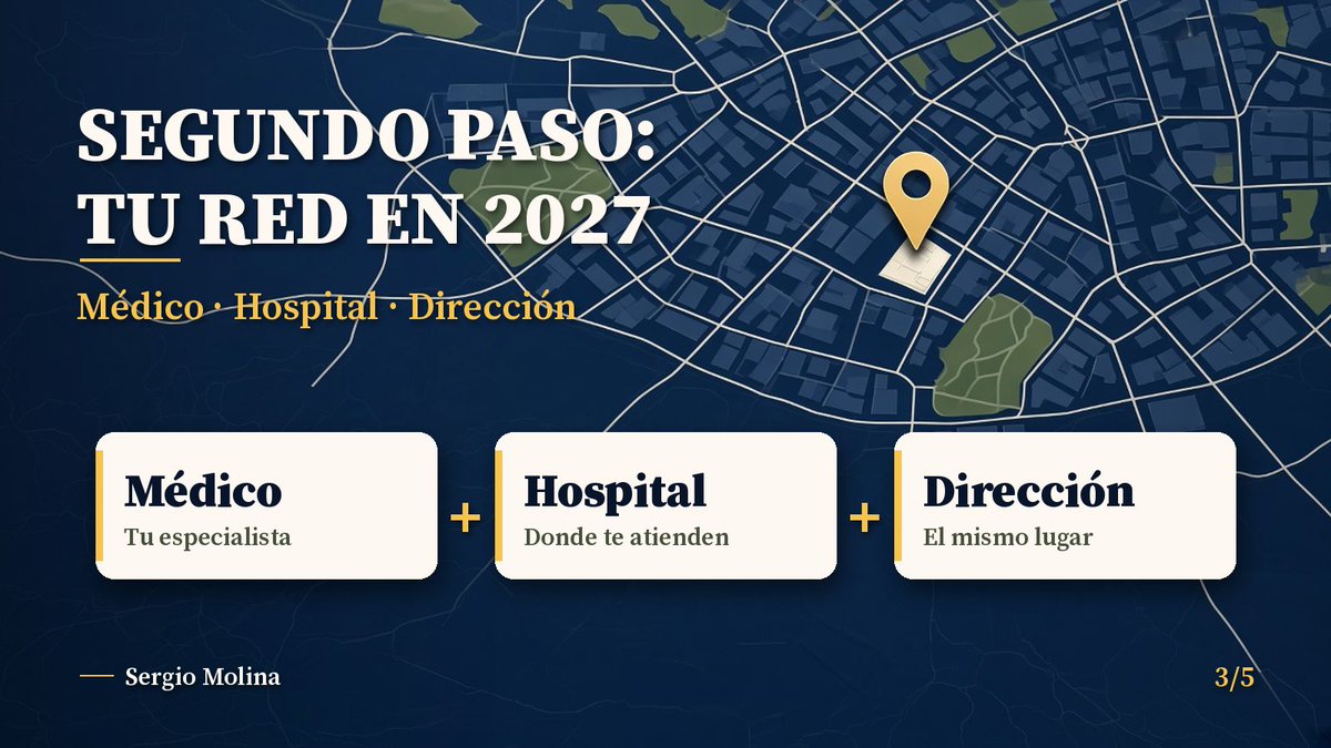 miamor66's tweet photo. Segundo paso: confirma que tus médicos y tu hospital sigan en la red en 2027, y en la misma dirección donde te atienden. Pregúntalo al plan y también al consultorio. 3/5 https://t.co/kTWisyJNgi
