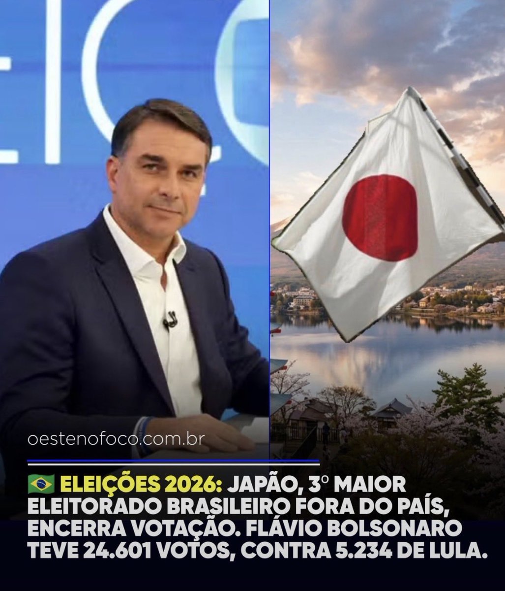 juliovschneider's tweet photo. Flávio já é Presidente no Japão https://t.co/eCPvsMJU0n