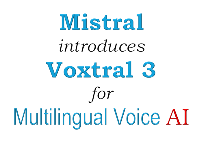rubbletag's tweet photo. Mistral introduces Voxtral 3 for multilingual voice AI, releasing a new family of speech recognition and voice generation models alongside a voice agent SDK. Announced on October 20, the release includes four models covering transcription, real-time speech recognition, and text-to-speech generation. Voxtral Small Transcribe 3 supports transcription across more than 50 languages, speaker identification, and contextual vocabulary guidance. Voxtral Mini Transcribe Realtime 3 provides streaming transcription with latency below 500 milliseconds. The text-to-speech model supports expressive speech generation across multiple languages and dialects. Mistral's voice agent SDK combines speech recognition, language-model reasoning, tool calling, and speech generation into a real-time pipeline. The models are available through Mistral's API, with self-deployment options for organizations requiring control over their infrastructure.

#MistralAI #Voxtral3 #VoiceAI #SpeechRecognition #Rubbletag #AIAgents #MultilingualAI #ArtificialIntelligence @NASIRCISSISTIC