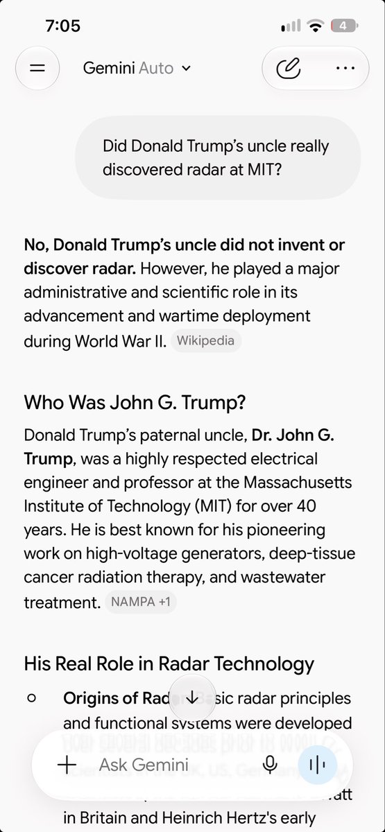 billybobbyyes's tweet photo. @realDonaldTrump ‘s uncle DID NOT INVENT RADAR.  ANOTHER FUKING LIE BY THE WORLDS WORST LIAR EVER. 
@jaketapper @wolfblitzer @mtgreenee @KatiePhang https://t.co/BQNIN5ENVS