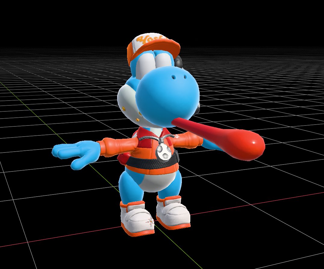 rlgcarrot's tweet photo. Some models ripped from Mario Kart World!
The bfres format has not changed much from Switch 1. https://t.co/p1fErDWXl6