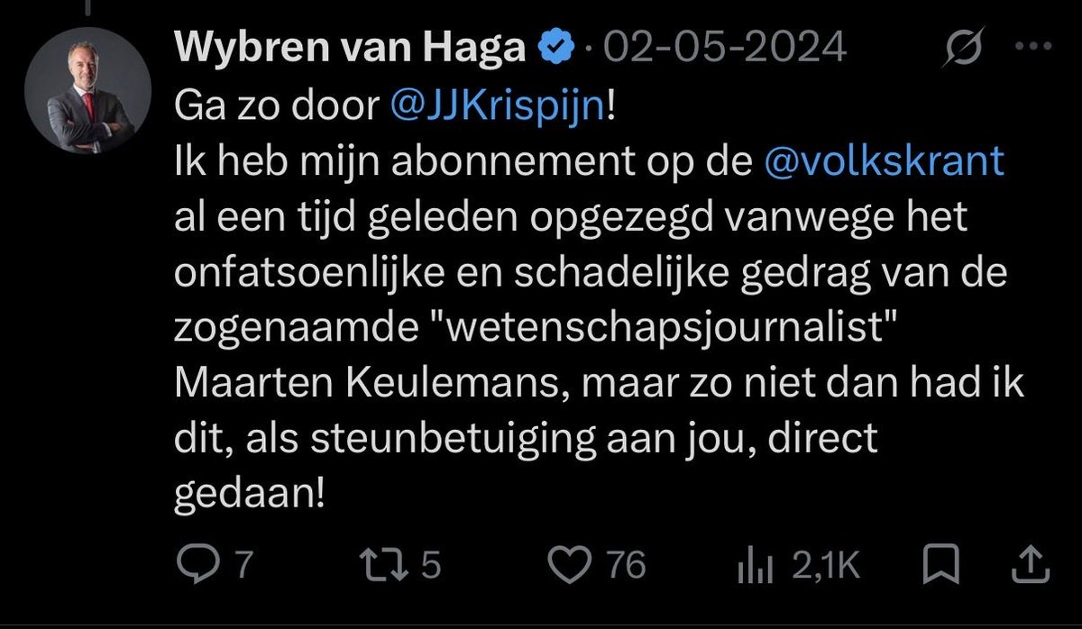 Repper_C's tweet photo. @bertsmit038 @bloemjetje @HermanMeeuwiss1 @erikhouben @WybrenvanHaga @volkskrant In ieder geval loog Wybren toen op een of meerdere manieren of hij liegt nu op een of meerdere manieren en is hij dement ook.

Ik hoop het volledige laatste. https://t.co/dEAZQmgp3O