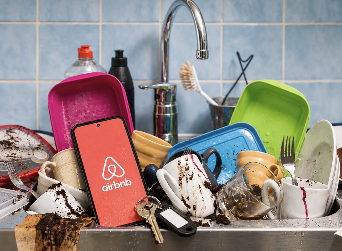 CerfiaFR's tweet photo. 🏠 FLASH | AIRBNB annonce de nouvelles RÈGLES : les hôtes ne pourront plus exiger de RETIRER LES DRAPS, de LAVER ET RANGER LA VAISSELLE ou d’EMPORTER LES POUBELLES hors du logement avant de partir.

Ils ne pourront plus imposer leurs propres AMENDES aux voyageurs. Ces règles concerneront les réservations effectuées dès le 20 novembre.