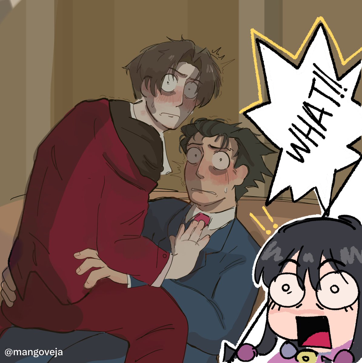 mangoveja's tweet photo. todos lo suponíamos maya..
.
.
.
#AceAttorney #phoenixwright #Milesedgeworth #narumitsu #nrmt #mayafey #wrightworth #aceattorney https://t.co/6b0H3GekhS