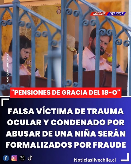 solo_gemma's tweet photo. Los indultos y pensiones de gracia del Estallido Delictual 18-O de @GabrielBoric fue una farsa para dejar libre a la peor lacra, criminales y violadores de niños!
No lo digo yo, lo dicen los datos!! #IzquierdaMiserable https://t.co/svki1Q029S