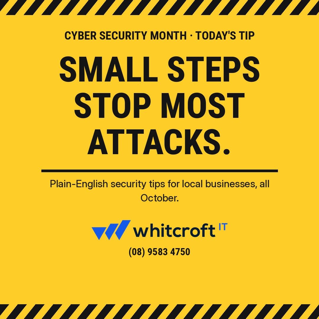 WhitcroftIT's tweet photo. Save work files somewhere that syncs, not just the desktop. If the laptop is stolen, the work isn't. #DataProtection #TechTips https://t.co/5yCQteGqyg