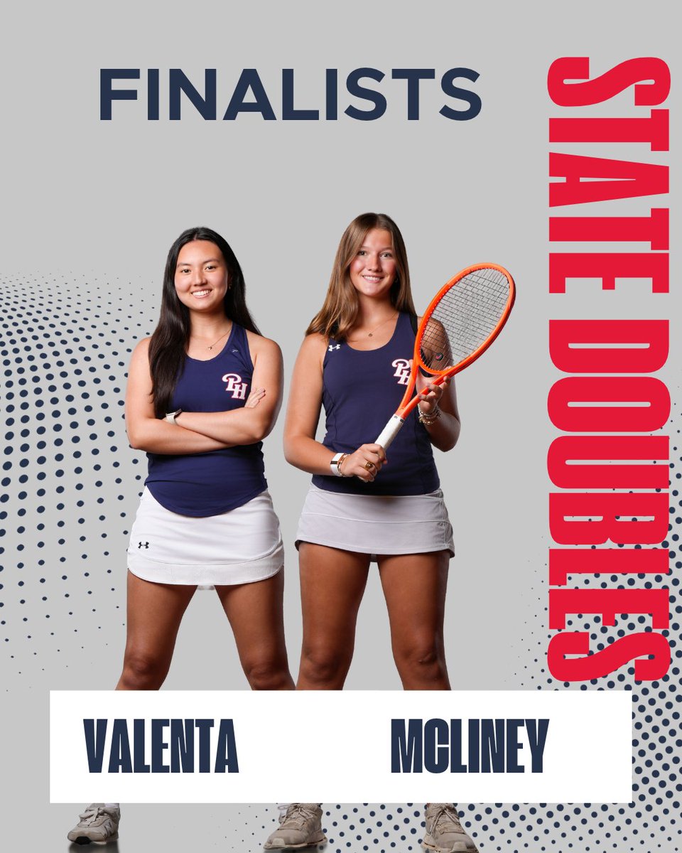 PHSRaiders's tweet photo. State Finalists! 🎾🥈 Huge congratulations to Rosie McLiney and Daphne Valenta on bringing home 2nd place in the Missouri Class 1 State Doubles Championship today in Springfield! Incredible season, Raiders! 🔴🔵 https://t.co/Kn0lMB99DS