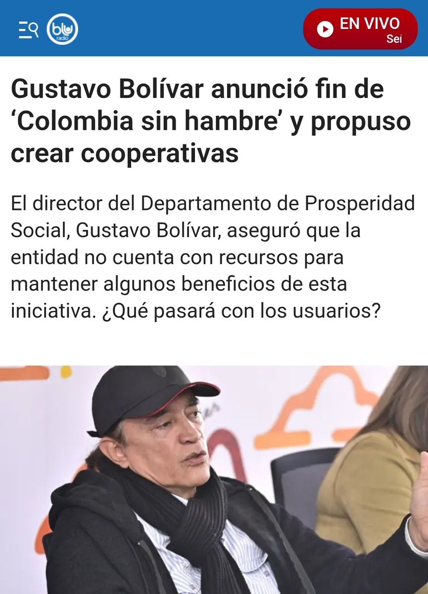 coronelblancog's tweet photo. #MiOpinion Mi respaldo al ministro de Vivienda, @soyjaimeandres.

En diciembre de 2024, @GustavoBolivar anunció recortes a los subsidios por falta de presupuesto y el entonces presidente @petrogustavo defendió los ajustes.

Hoy, cuando el ministro Jaime Andrés Beltrán reconoce las dificultades fiscales para financiar subsidios de vivienda, también merece que sus argumentos sean escuchados.

¿Vamos a evaluar las decisiones por su responsabilidad fiscal o por el partido político de quien las anuncia?

Es más fácil prometer recursos que no existen que asumir decisiones difíciles e impopulares.

Colombia necesita coherencia, responsabilidad y soluciones para las familias que esperan acceder a una vivienda.

https://t.co/EZzlyPsEbO