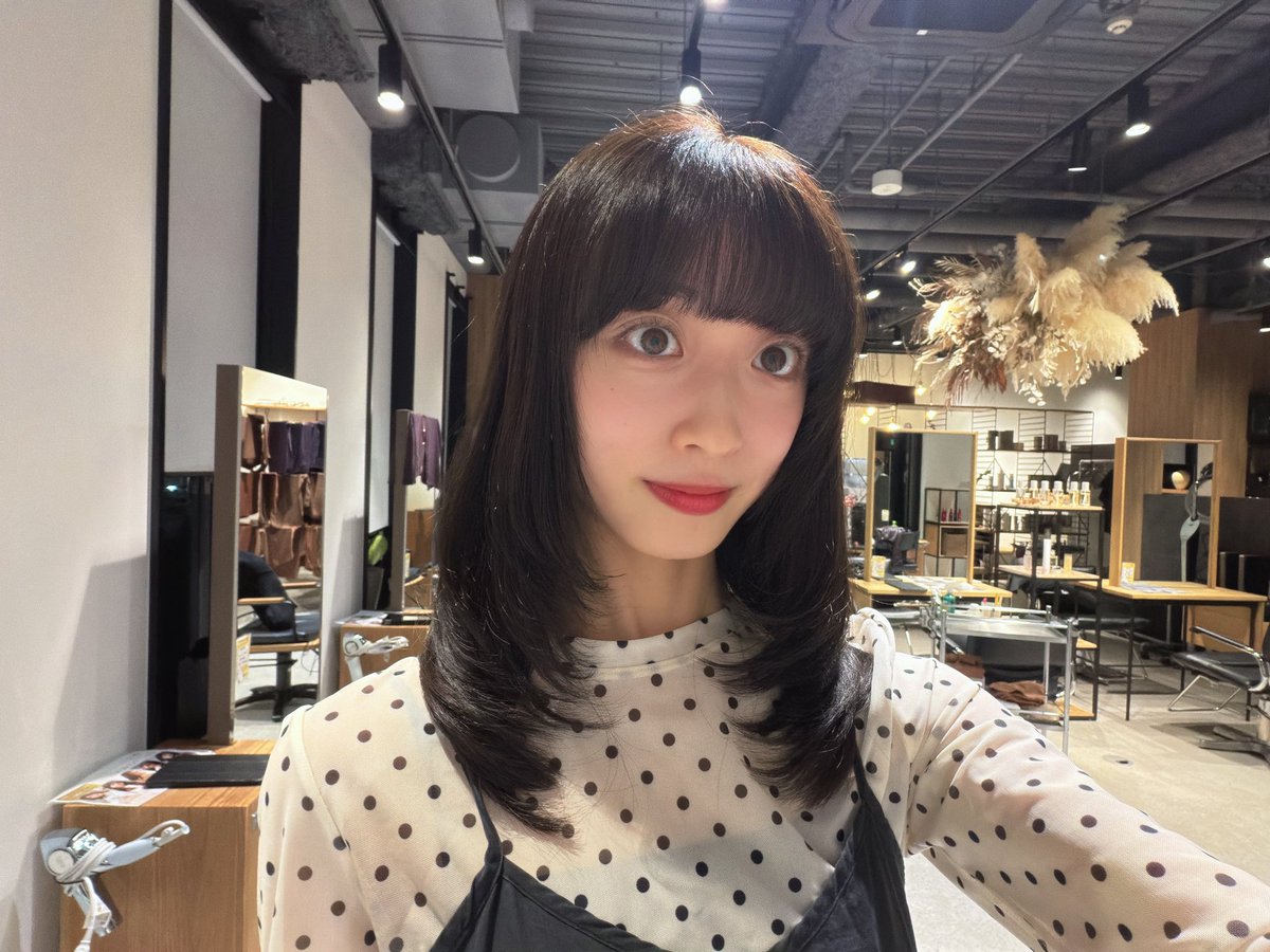 sumiremaruyama's tweet photo. おはようございます☁️
丸山、やっとこさ髪の毛を整えていただきました✌🏻

皆さまも良い週末を🫶🏻 https://t.co/7ep5cJusob