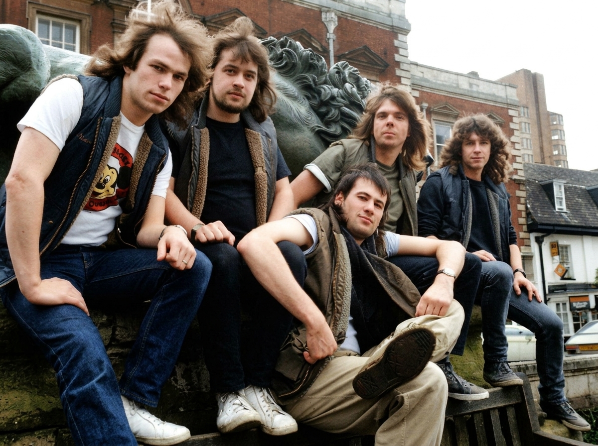 joserael's tweet photo. 1/2) October 25, 1982. #Marillion released their debut single "Market Square Heroes" with "Three Boats Down from the Candy" as the B-side. The 12-inch single included an additional track, @sandiekins @marillion073 https://t.co/4sEekIs2kY