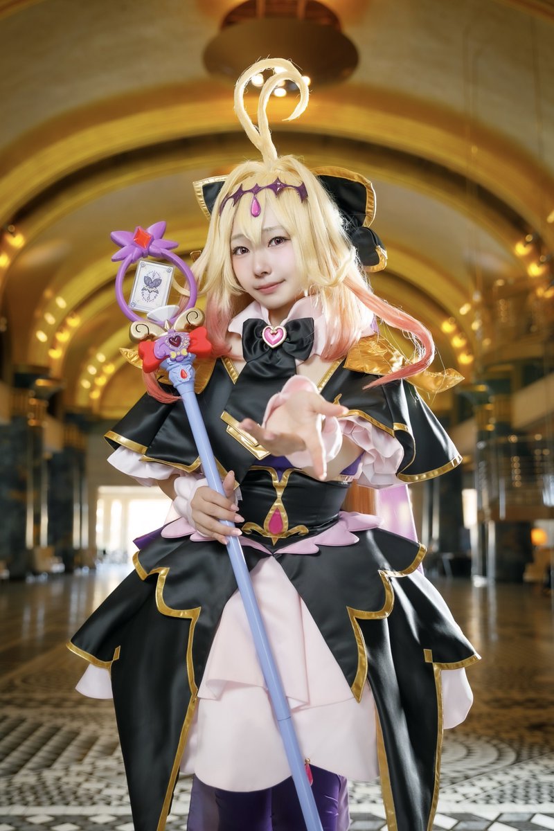 alicebyexx's tweet photo. cos名探偵プリキュア！
キュアアルカナ・シャドウ

さぁ、迷宮へ誘いましょう

#川久ハロウィン2026 https://t.co/hy9uEuDMWj