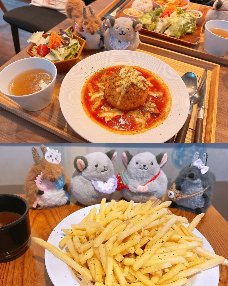 ashi_mori_5's tweet photo. ｶﾜｲｺﾁｬﾝたちと𝕔𝕒𝕗𝕖活🫶🏻︎💕︎
#ぬい活 https://t.co/go9LovpuZj