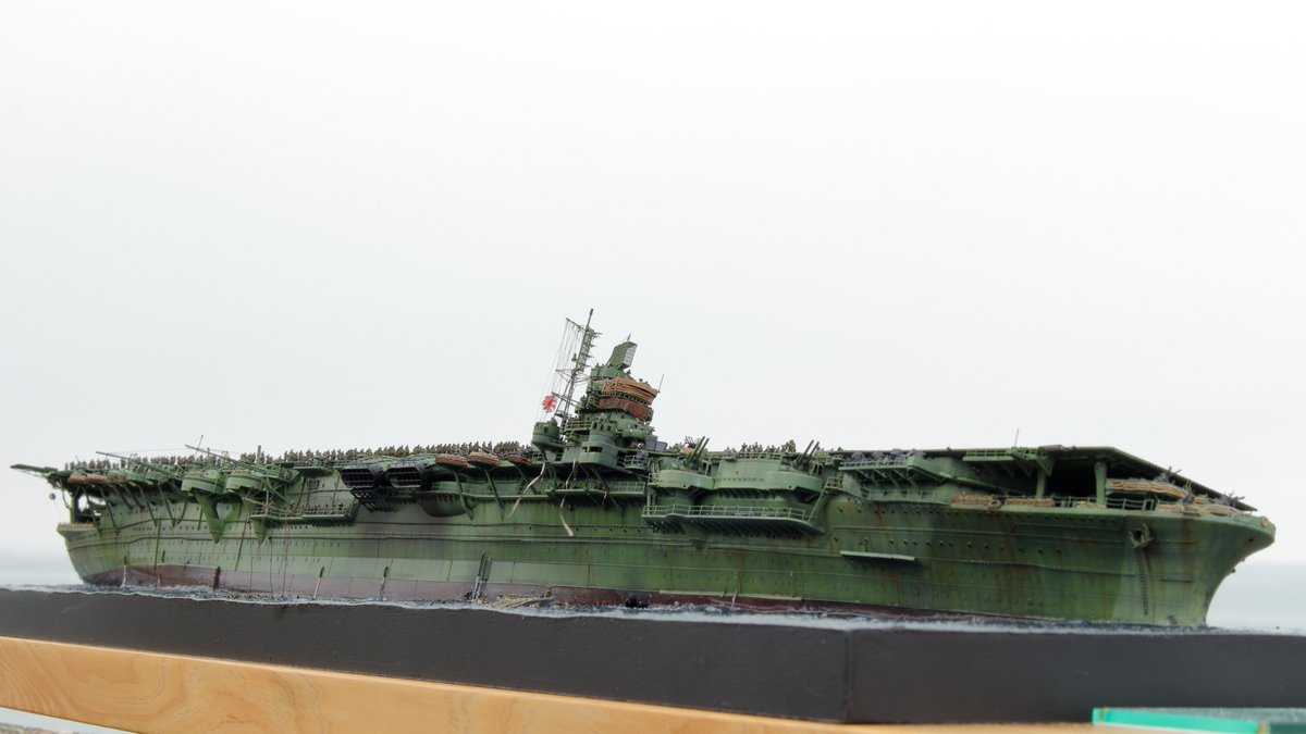 Iristquarter's tweet photo. 1/350瑞鶴1944エンガノ岬沖海戦
これにて完成
英霊の御霊よ安らかに https://t.co/mOi7jsteQf