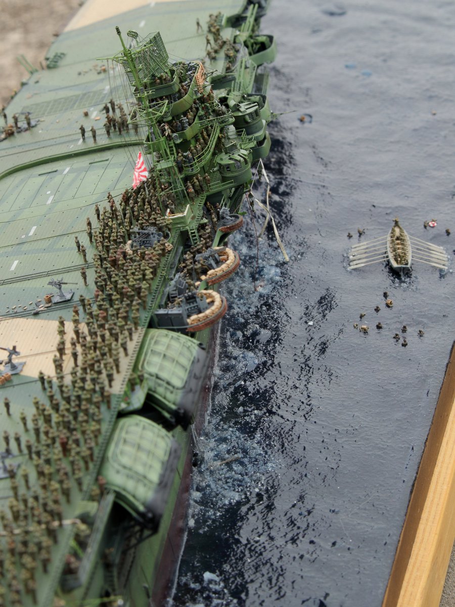 Iristquarter's tweet photo. 1/350瑞鶴1944エンガノ岬沖海戦
これにて完成
英霊の御霊よ安らかに https://t.co/mOi7jsteQf