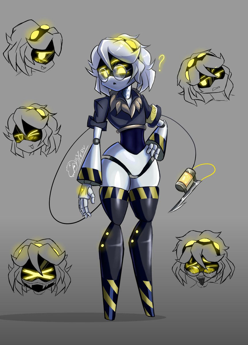 yairss22313's tweet photo. Design of our beloved V for a possible future comic u.u. The next one I'll upload will be J x Uzi :)
#murderdrones #SerialDesignationV https://t.co/lzcGhGzlrq