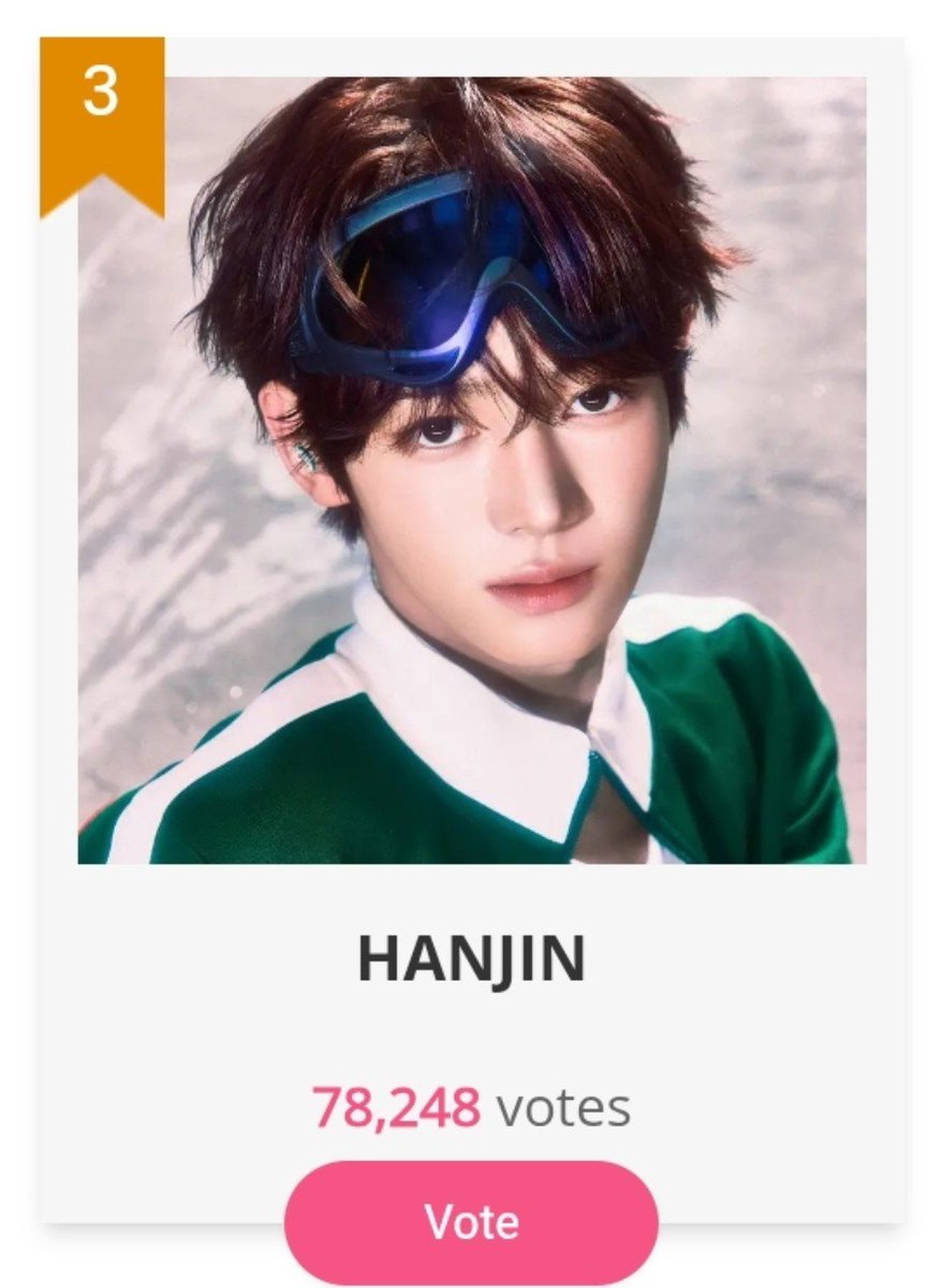 shinyutsel's tweet photo. 42s, don't forget to vote for hanjin in starvibe 2026 next icon! no need to download app

#hanjin is currently randked #3 

multiple accounts voting are allowed ✅

voting will be close at oct 31! 
https://t.co/2MzhrHw8qP https://t.co/TEy4AIFyYS