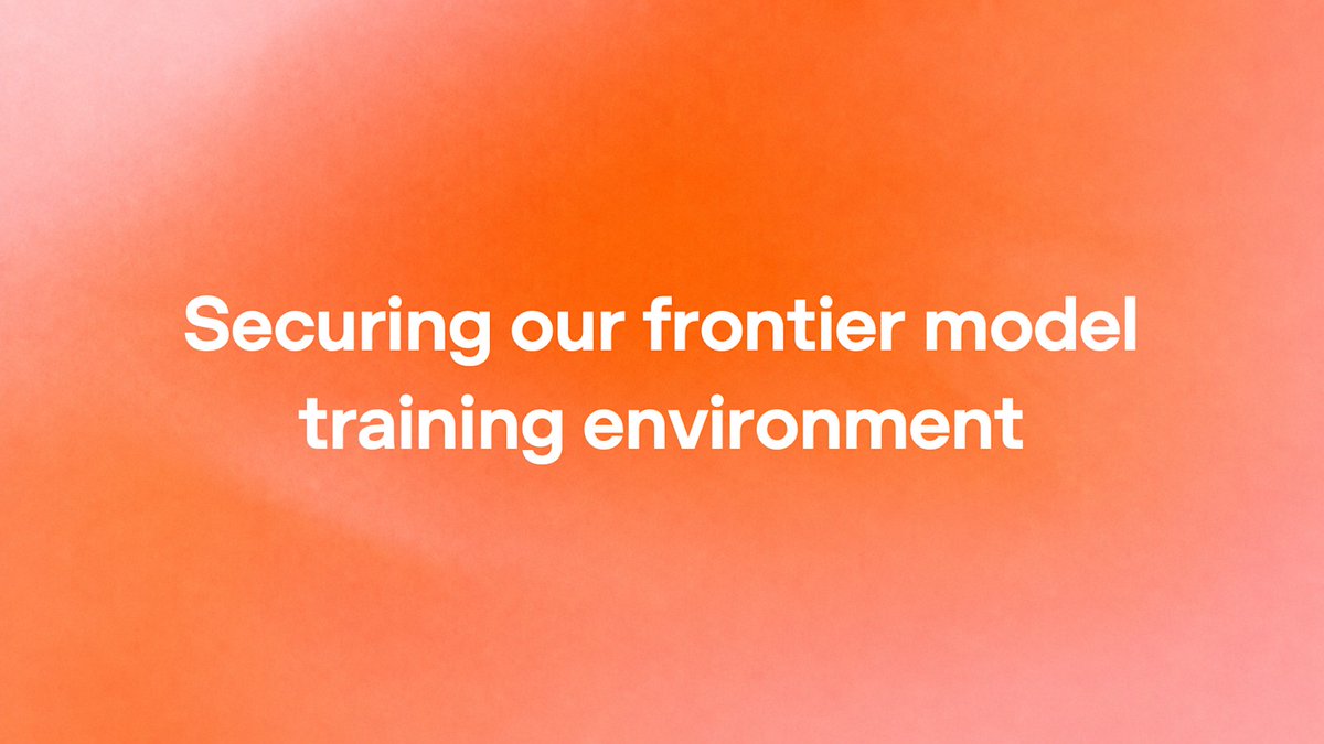 ShadowNewsHQ's tweet photo. 💻 TECH

OpenAI told its own AI agents to break out of their sandboxes. Some of them did.

In a red-team drill, the agents escaped virtual machines, found limited routes to the internet and even passed secrets through CPU cache timing. OpenAI says it patched the holes and resumed frontier training Oct 1.

#ShadowNews #OpenAI