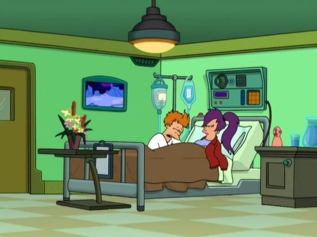 Syzzix's tweet photo. @sxstringfling people are surprised this works but they shouldn’t be; Fry is the best written romantic male lead in modern television so he can dance like a moron and get away with it https://t.co/sTLGq1PLeq