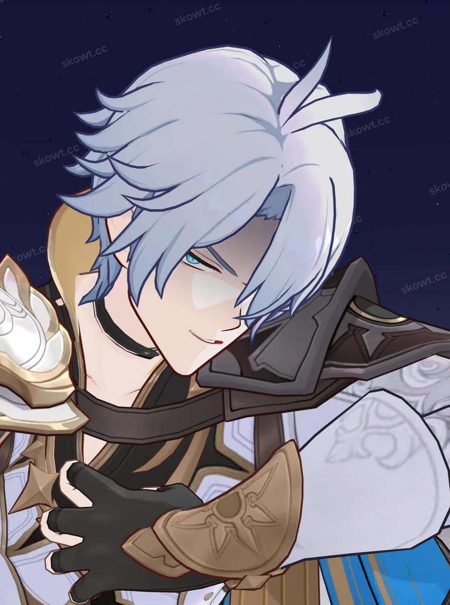 frootluc's tweet photo. looking thru phainon s animations on that 3d model site amd he is PISSED during his ult https://t.co/xJNQ5EFGrM