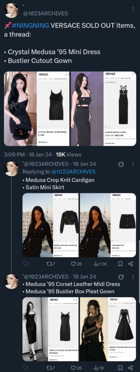 Pocoloc22495149's tweet photo. did someone ask for Ningning's sold out queen receipts? which brands do you want cause the list is fucking long https://t.co/BnFYJNuJSt