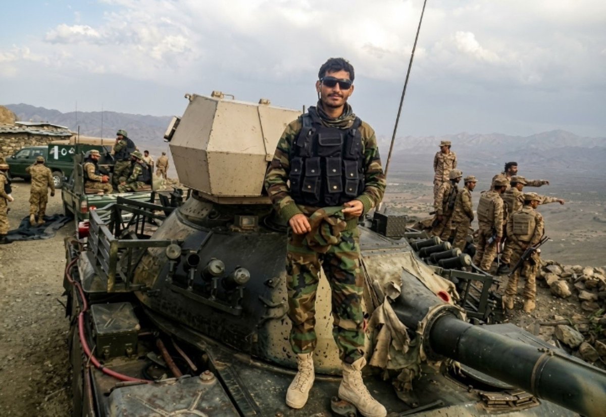 intel_view's tweet photo. Paying tribute to Captain Roohullah Khan Shaheed, a brave son of Pakistan who embraced martyrdom on 24 October 2016 in the line of duty. 🇵🇰❤️‍🩹 

• 125 PMA Long Course | Ex-50 BR | 2 LCB
• 5 May 1989 – 24 October 2016 https://t.co/Sos8S9FGVG