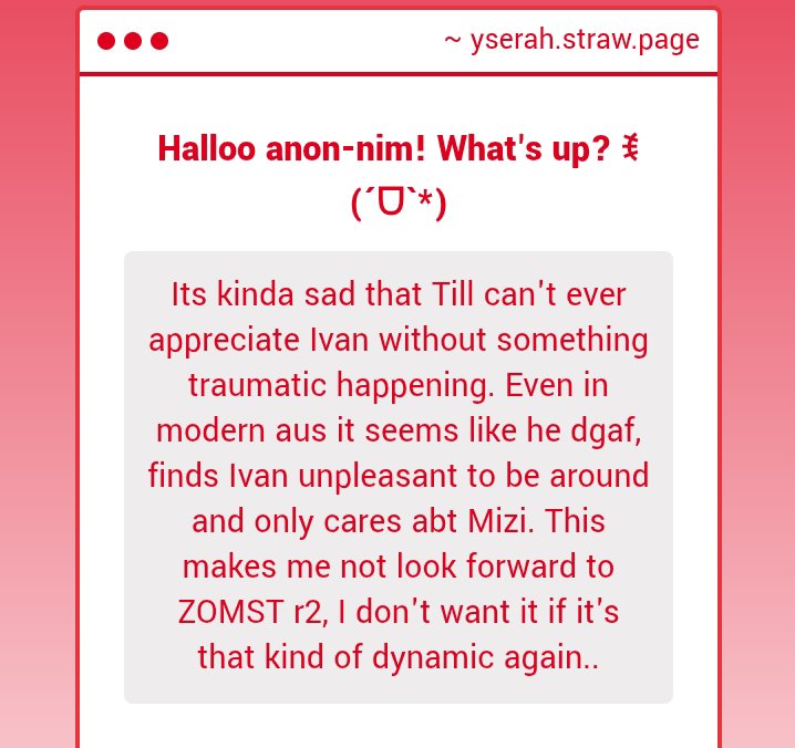 yserah_'s tweet photo. I'm tired anon-nim. Very tired, step away to the show then, please. And read this thread. If you reply with another gimmick, just like what I said to this anon, I won't reply any further. https://t.co/ibGozdI3CY