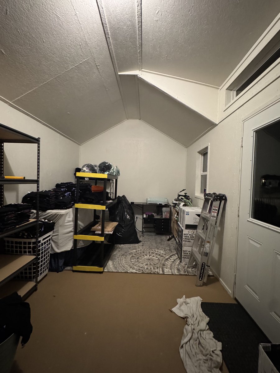 LewSales's tweet photo. 🏔️🔥 SMALL OXYON SHOP UPDATE! 💙

Well, the paint is dry, the shelves are going up, and things are starting to look a little more official! 😎

From an empty little building to a space that's slowly becoming the home of Oxyon LLC.

We've got the merch moving in, equipment finding its place, and plenty more work ahead.

Funny how something that started behind a keyboard is slowly taking shape in the real world. 🛠️

Still building. Still learning. Still just getting started.

And yes... there's a LOT more to unpack. 😂📦

🌐 https://t.co/DPfpu47Tdw

#Oxyon #BuildingInPublic #XYO #SmallBusiness