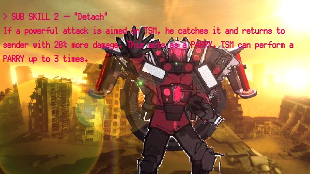 S0undw4v3_T1t4n's tweet photo. [ #ArisGauntlet ]

[ TITAN SPEAKER MAN SKILLSET. ] https://t.co/3HangFK7F9