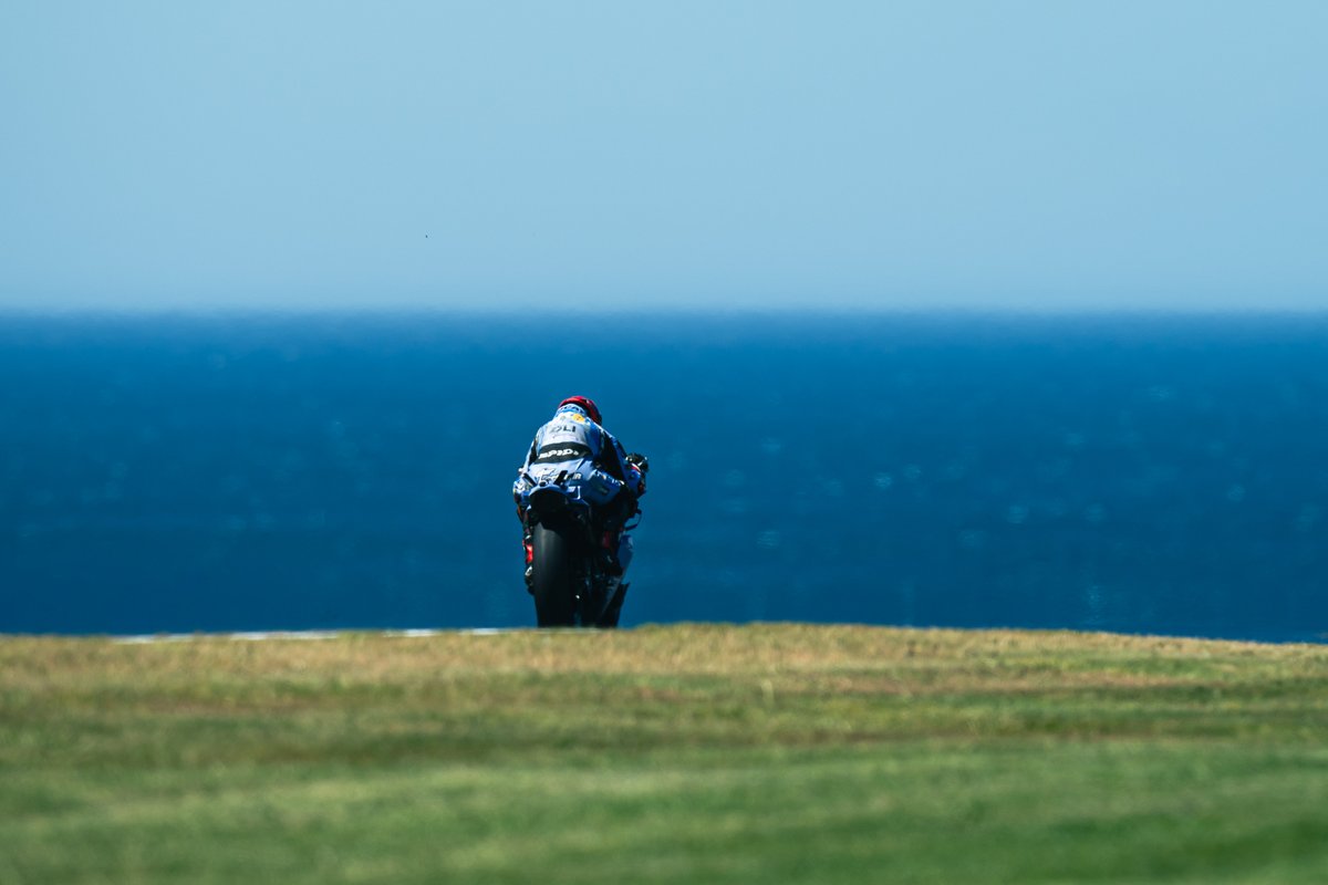 GresiniRacing's tweet photo. We were hoping for a different ending…
Goodbye, Phillip Island. You’ll always have a little piece of our hearts. 🩵 https://t.co/qCnmfhWrIA