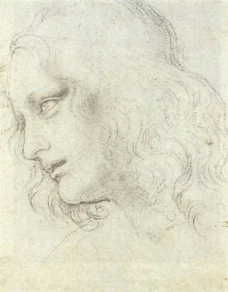 miira1985's tweet photo. Study for the Last Supper: James
Leonardo da Vinci
Date: c.1495; Milan, Italy  
Style: High Renaissance
Genre: sketch and study
Media: chalk, paper
Dimensions: 19 x 14.9 cm
#art https://t.co/6JKO7Ncsx5