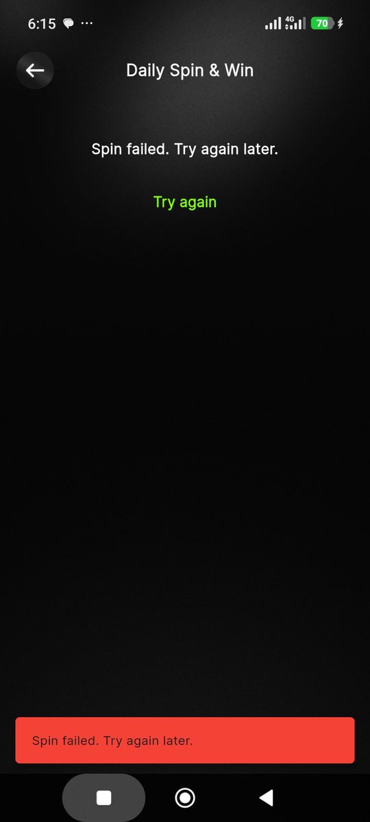 bash_bell's tweet photo. @mirex_network 
Since the last update of the app 17 hours ago. The spin does not work it keeps failing. The rewards from the spin are now zero balances. Some lumira balances are up. Rectify 
@mirex_network https://t.co/6udB7zFM3v