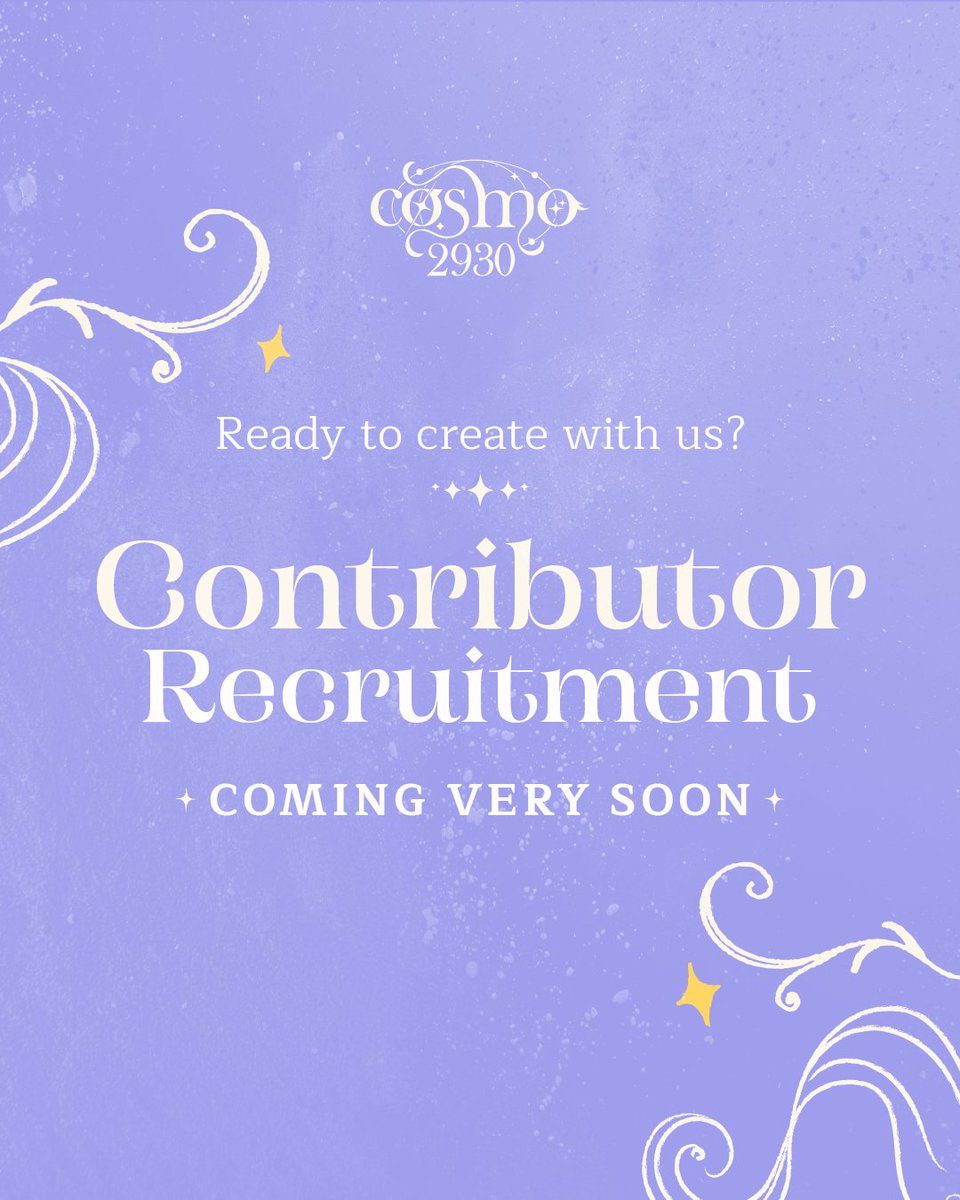 cosmo_2930's tweet photo. INTEREST CHECK!!!

There are stories yet to be told and worlds yet to be drawn, waiting for you to bring them to life among the stars.  

Fill our interest survey form ⋆✮⋆
🔗https://t.co/3kzHOfRJdV https://t.co/U727KZUMFK