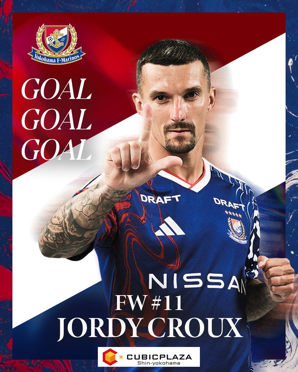prompt_fmarinos's tweet photo. 𝑮𝑶𝑶𝑶𝑨𝑳!!

14分 #ジョルディクルークス
名古屋グランパス 0-1 横浜F・マリノス 

@DAZN_JPN でライブ配信中

#fmarinos｜#Jリーグ｜#キュービックプラザ新横浜 https://t.co/KA2AUgUm0G