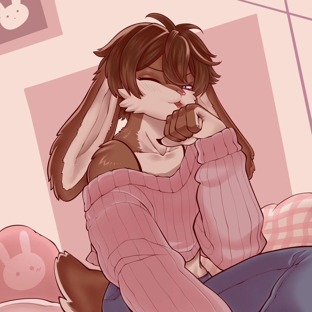 masyhurizal's tweet photo. Finished  Half body character #artcommission
check on my vgen account for more! https://t.co/P1A5BoeRGL
#furry #fursona #furryart #cute #illustration https://t.co/HZmEzPmyb4