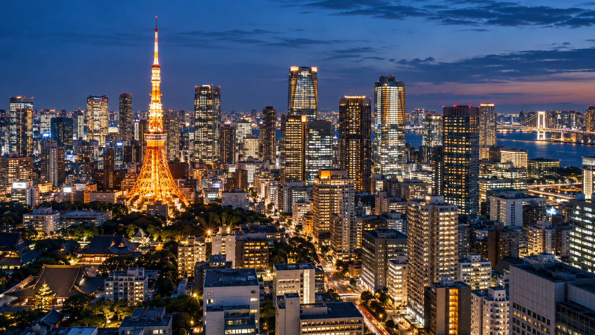 tosshi_note's tweet photo. ←地方民がイメージする東京
　　　　実際の生活することになる東京→ https://t.co/wrrAVY0PKX