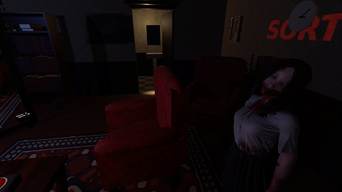 n4rGm5DmrVXXz6I's tweet photo. The Last Question
TTV By The Waγ
--
何かがこちらを覗いている……暗闇のアパートに閉じ込められたあなたと友人。目の前には1台のテレビと2つのボタン、そして不気味な鏡。質問に答えよ。違和感から目を逸らすな。
問答が進むにつれ、部屋は牙を剥き始める...
#VRChat_world紹介 #VRChat #VRC https://t.co/bpM6OKaNIj