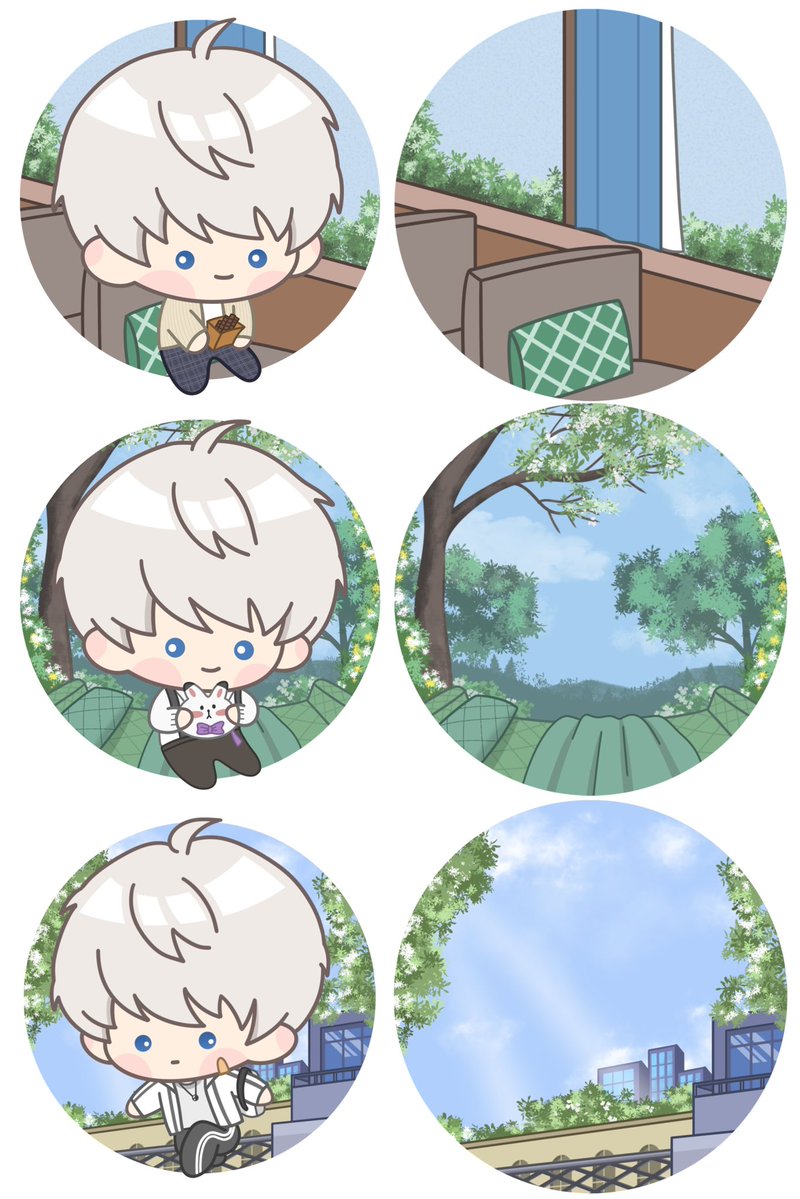 lumieriella's tweet photo. Rework my old art ✍🏻
Drawing these mini scenes is so fun ᰔᩚ
#Xavier #沈星回 https://t.co/NzvZnYF6Fk