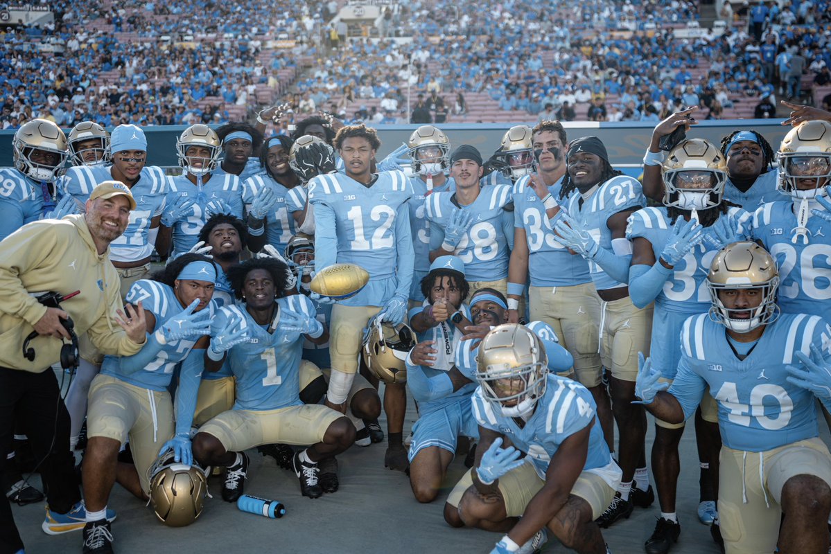 UCLAFootball's tweet photo. Defense rolls deep 💯 https://t.co/yu3gdj27hY