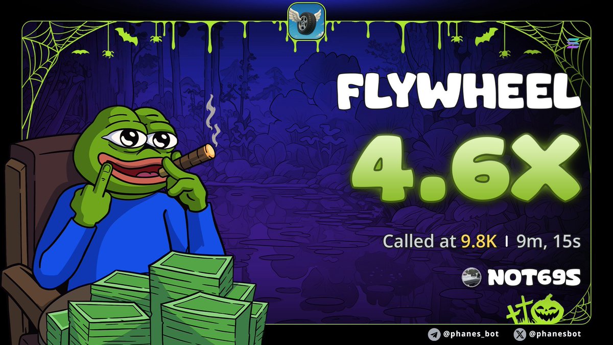 crypto_clo7's tweet photo. 4X ON $FLYWHEEL https://t.co/mpRuA89gBu