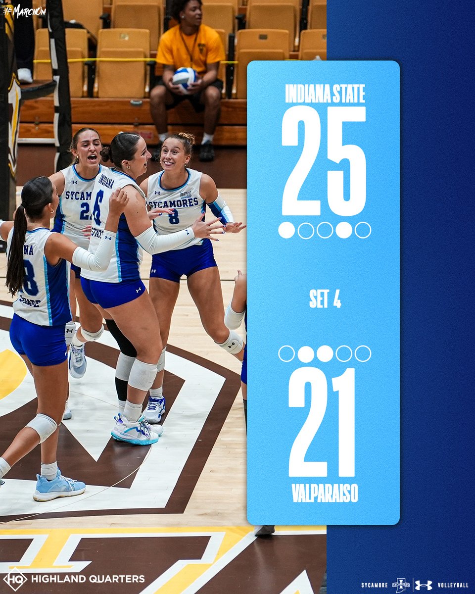 IndStVB's tweet photo. We're going the distance in Valpo! https://t.co/svYEeh3mcK