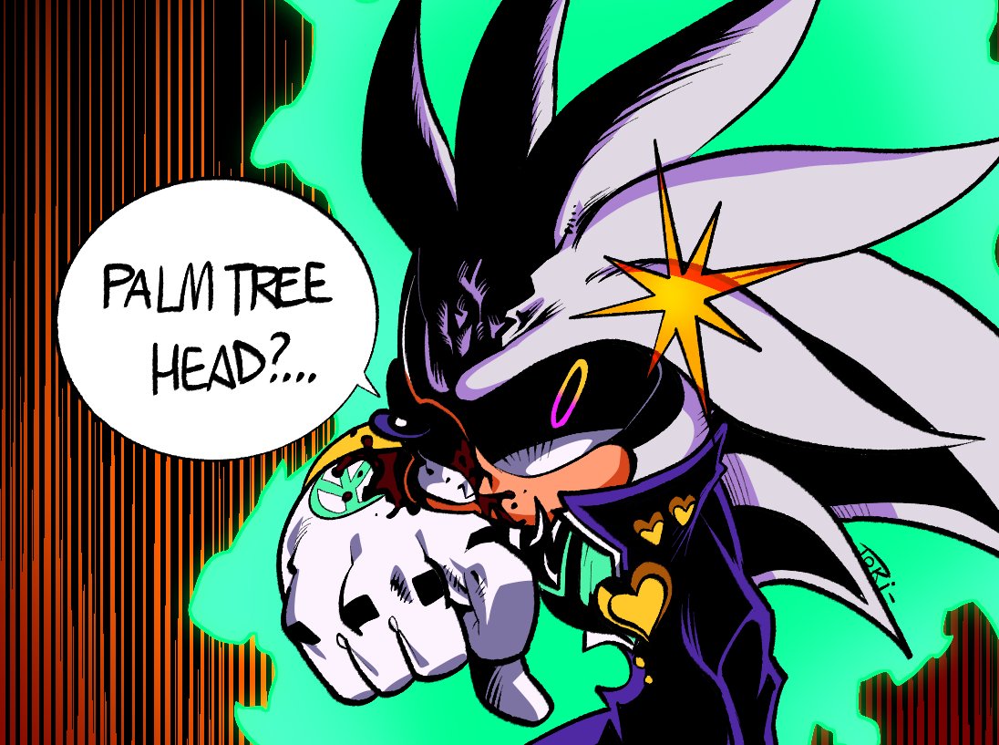 KauanDragon's tweet photo. Silver Higashikata is pissed off https://t.co/mXxhUTRxRX