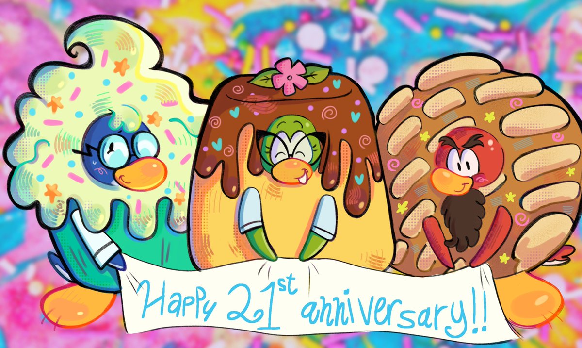 GlitteryDonna's tweet photo. happy bday #Clubpenguin ! https://t.co/31n4vhTKih